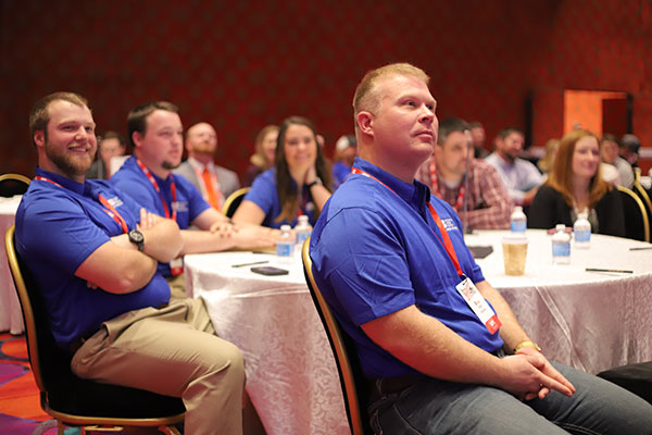 Oklahoma Farm Bureau members at the American Farm Bureau FUSION Conference