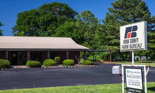 Atoka County Farm Bureau office