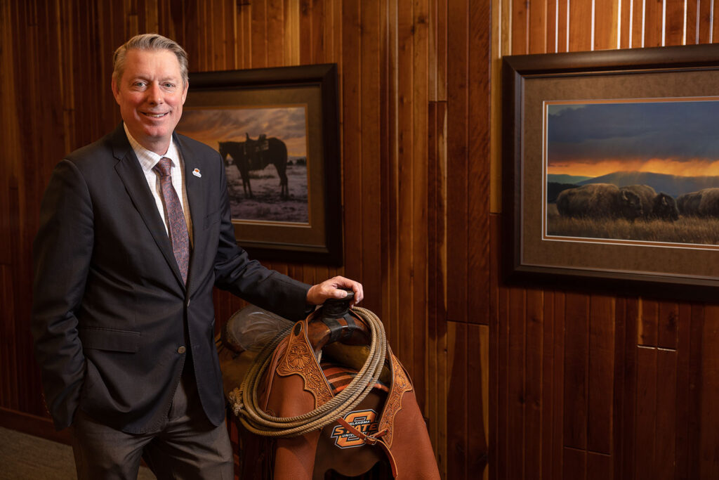 Oklahoma State University Vice President and Dean of Agriculture Jayson Lusk