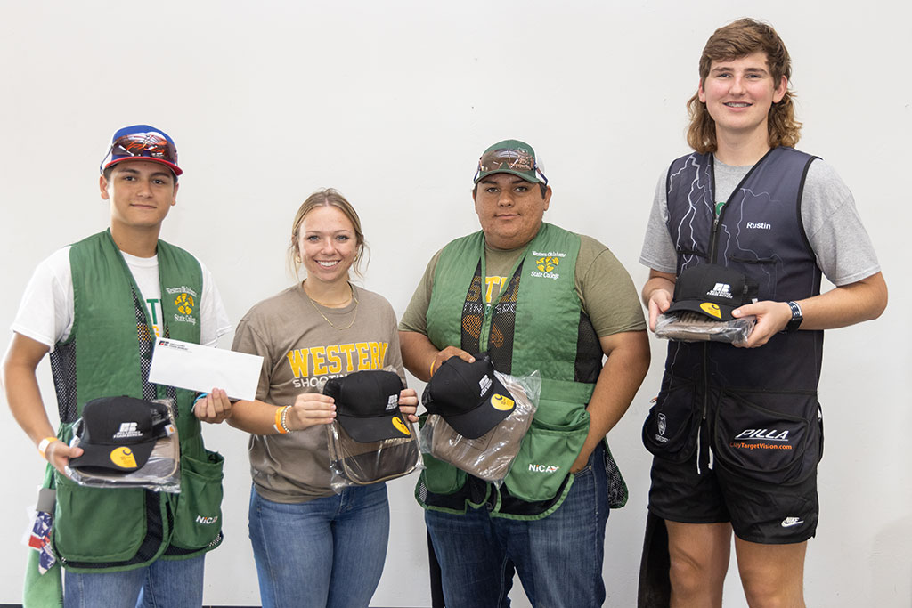 2023 Oklahoma Farm Bureau Young Farmers and Ranchers shotgun shoot fundraiser open division winners Western Oklahoma State College