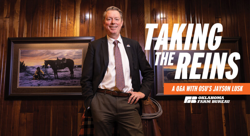 Taking the Reins - a Q&A with Oklahoma State University's Dr. Jayson Lusk